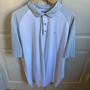 Callaway opti-dri XXL white golf polo shirt